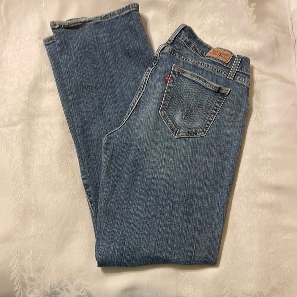 Levi’s 529 Curvy Bootcut blue jeans medium shade (Mlb)